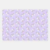 Eenhoorn Inpakpapier, Mythische Cadeauverpakking Inpakpapier Vel (Voorkant)