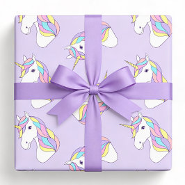 Eenhoorn Inpakpapier, Mythische Cadeauverpakking Inpakpapier Vel