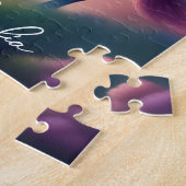 Eenhoorn Jigsaw Puzzle | Personaliseren met naam Legpuzzel (Zijkant)