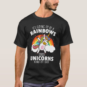 Eenhoorn Jongens Meisjes Mannen Vrouwen Kostuum Re T-shirt
