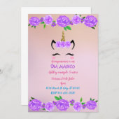 Eenhoorn Kaart (Voorkant / Achterkant)