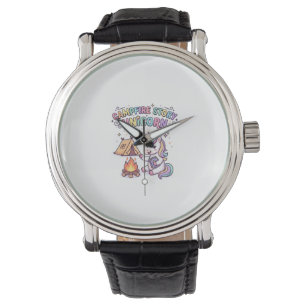 Eenhoorn Kampvuur Verhaal Eenhoorn Betoverende POD Horloge