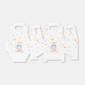 Eenhoorn Kat Regenboog Pastel Sterren 1e Verjaarda Bedankdoosjes (Uitgevouwen)