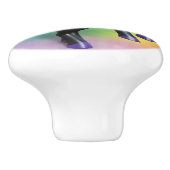 Eenhoorn Keramische Knop (Zijkant)