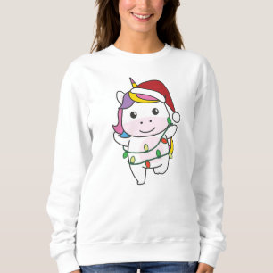 Eenhoorn Kerst Winter Dieren Vakantie Eenhoorns Trui