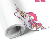 Eenhoorn kerstinpakpapier, Eenhoorn Cadeaupapier (Rol Hoek)