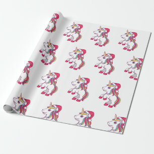 Eenhoorn kerstinpakpapier, Eenhoorn Cadeaupapier