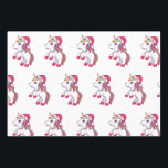 Eenhoorn kerstinpakpapier, Eenhoorn Inpakpapier Vel<br><div class="desc">Geïnspireerd door de dagelijkse vreugde brengen we kleuren in je leven door alles wat voor je belangrijk is te benadrukken!</div>