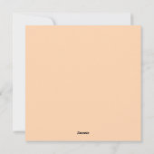 Eenhoorn Kerstkaart (Achterkant)