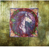 Eenhoorn Kerstmis Tapestry Wandkleed