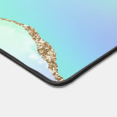 Eenhoorn Kleuren Pastel Regenboog Monogram Desk Ma Bureaumat (Hoek)