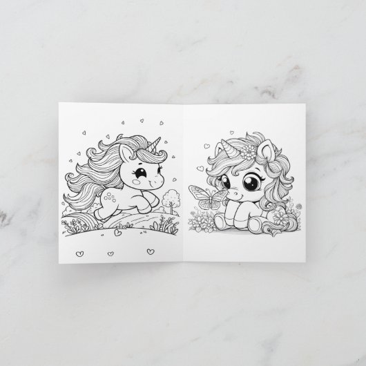 Eenhoorn Kleurplaten Afbeeldingen voor Verjaardags (Binnen)