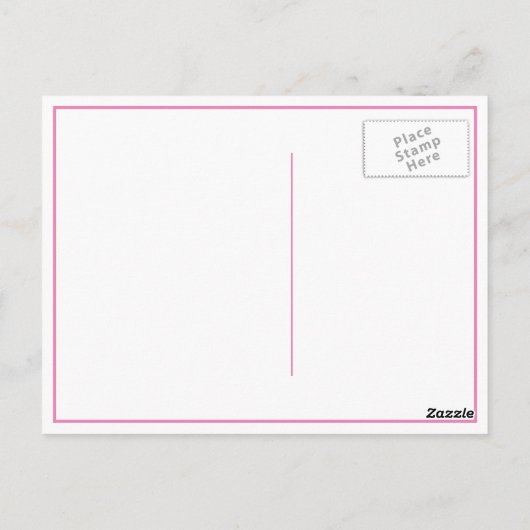 Eenhoorn Kleurrijk Dank u Briefkaart (Achterkant)