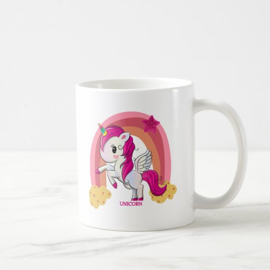 eenhoorn koffie mok (Rechts)
