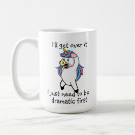 Eenhoorn Koffie Mok - grillige Drama Queen Gift Mu