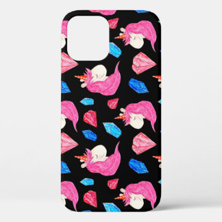Eenhoorn, kristallen: magische waterverf. Case-Mate iPhone case