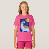 Eenhoorn "Kunst door kinderen" T-shirt (Voorkant volledig)