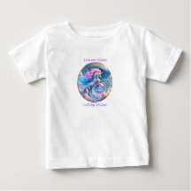 Eenhoorn Kusjes Wiegendo Wensen Regenboog Baby T-S