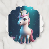 Eenhoorn Label ontwerp (Achterkant)