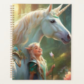 Eenhoorn Lachkalender Planner (Voorkant)