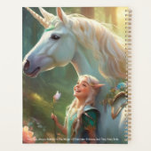 Eenhoorn Lachkalender Planner (Achterkant)