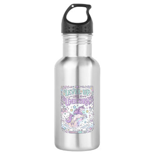 Eenhoorn Level Up Als een Eenhoorn Schattige Markt Waterfles