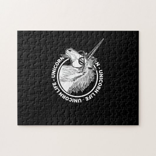 Eenhoorn Leven Legpuzzel (Horizontaal)