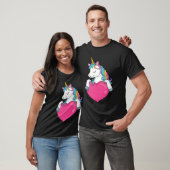 eenhoorn Liefde T-shirt (Unisex)