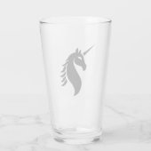 Eenhoorn logo drink glas (Achterkant)