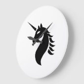 Eenhoorn logo klok (Hoek)