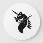 Eenhoorn logo klok (Voorkant)