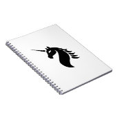 Eenhoorn logo notitieboek (Rechterzijde)