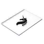 Eenhoorn logo notitieboek (Linkerzijde)
