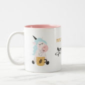 Eenhoorn Lover's Gift Vrolijk Kerstfeest Mok (Links)