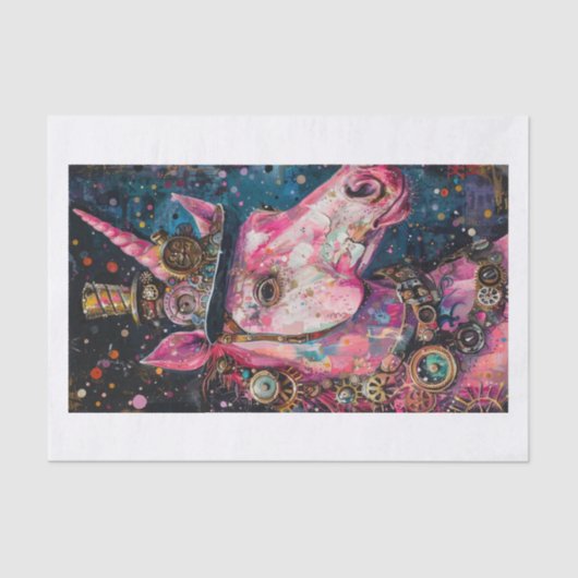 Eenhoorn Lyfe12 Tissuepapier (Voorkant)