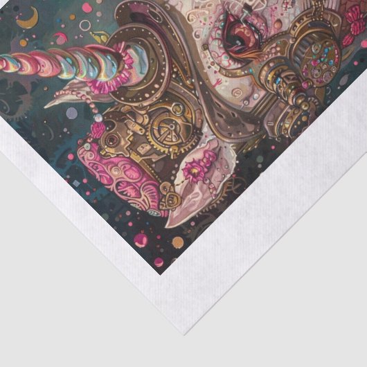 Eenhoorn Lyfe14 Tissuepapier (Detail)