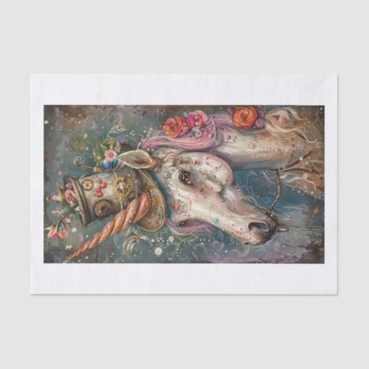 Eenhoorn Lyfe16 Tissuepapier (Voorkant)