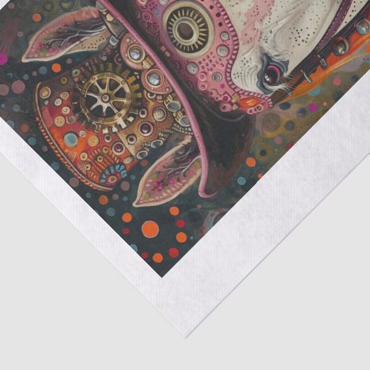 Eenhoorn Lyfe6 Tissuepapier (Detail)