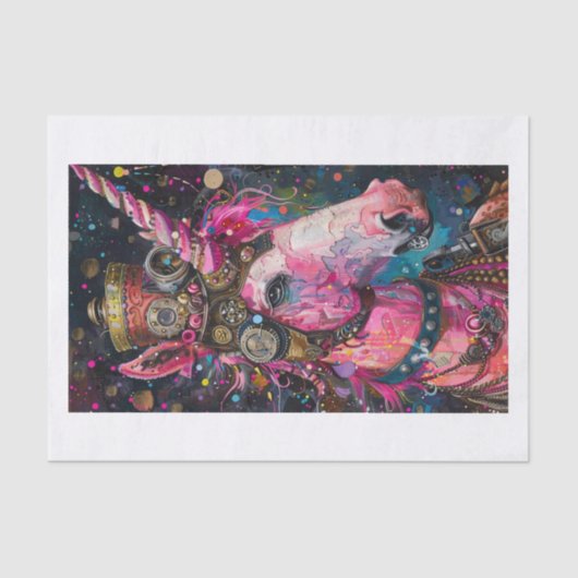 Eenhoorn Lyfe8 Tissuepapier (Voorkant)