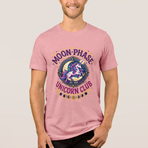 Eenhoorn Maanfase Eenhoorn Club Commercieel Shirt