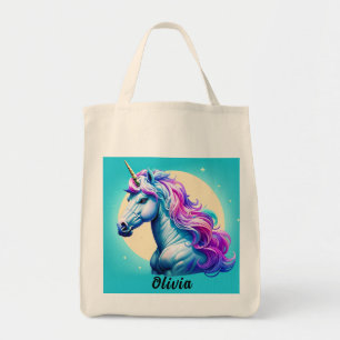 eenhoorn maanlicht: Jouw naam in sterren Tote Bag