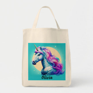 eenhoorn maanlicht: Jouw naam in sterren Tote Bag