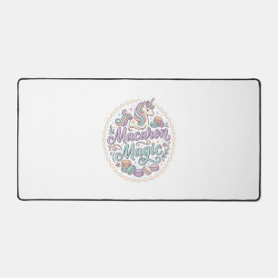 Eenhoorn Macaron Magie Whimsical T-Shirt Ontwerp_1 Bureaumat