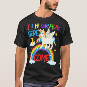 Eenhoorn Magic 7th Grade Hier kom ik terug naar sc T-shirt