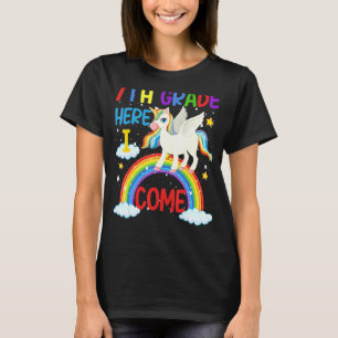 Eenhoorn Magic 7th Grade Hier kom ik terug naar sc T-shirt