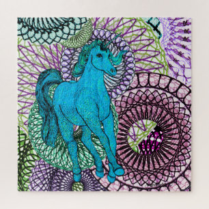 Eenhoorn magie legpuzzel