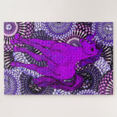 Eenhoorn magie legpuzzel (Horizontaal)