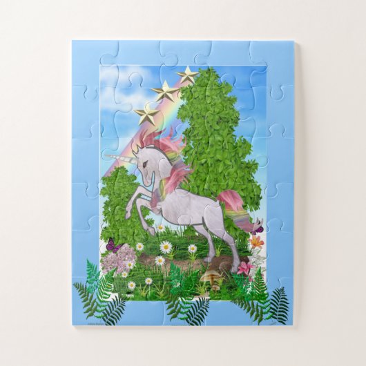 Eenhoorn Magie Puzzel (Verticaal)