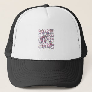 Eenhoorn Magie Staat Me Trendy T-shirt Grafisch Trucker Pet