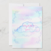 Eenhoorn Magische Fantasy Regenboog Aqua Roze Lave Kaart